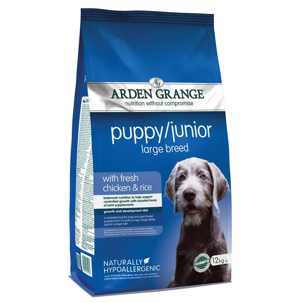 Arden Grange Puppy Junior Large Breed Dog Dry Food Fresh Chicken