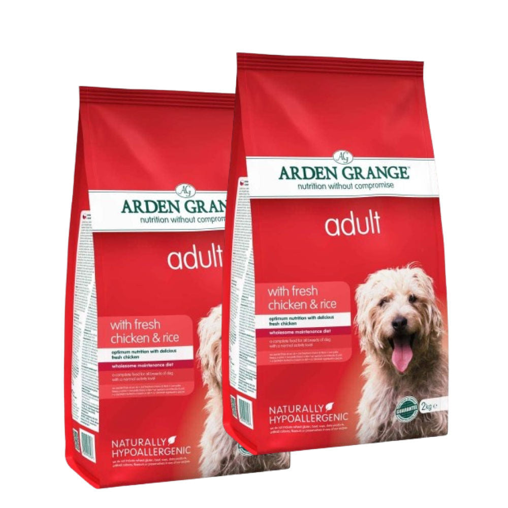 arden-grange-chicken-rice-adult-dog-dry-food 4kg (2x2kg)