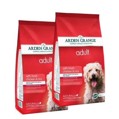 arden-grange-chicken-rice-adult-dog-dry-food 4kg (2x2kg)