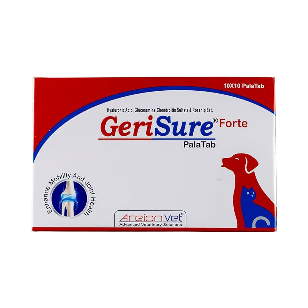 areion-vet-gerisure-forte-tablets-for-dogs-and-cats-10-tablets 2 Strip (20 Tablets)