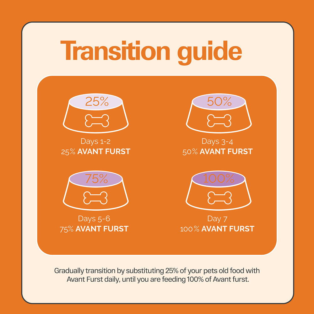 Avant Furst Chicken and Vegetable Adult Dog Dry Food — back view
