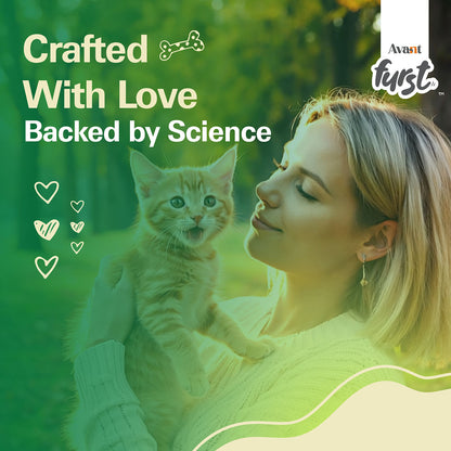 Avant Furst Tuna Fish Flavour Kitten Cat Dry Food — back view
