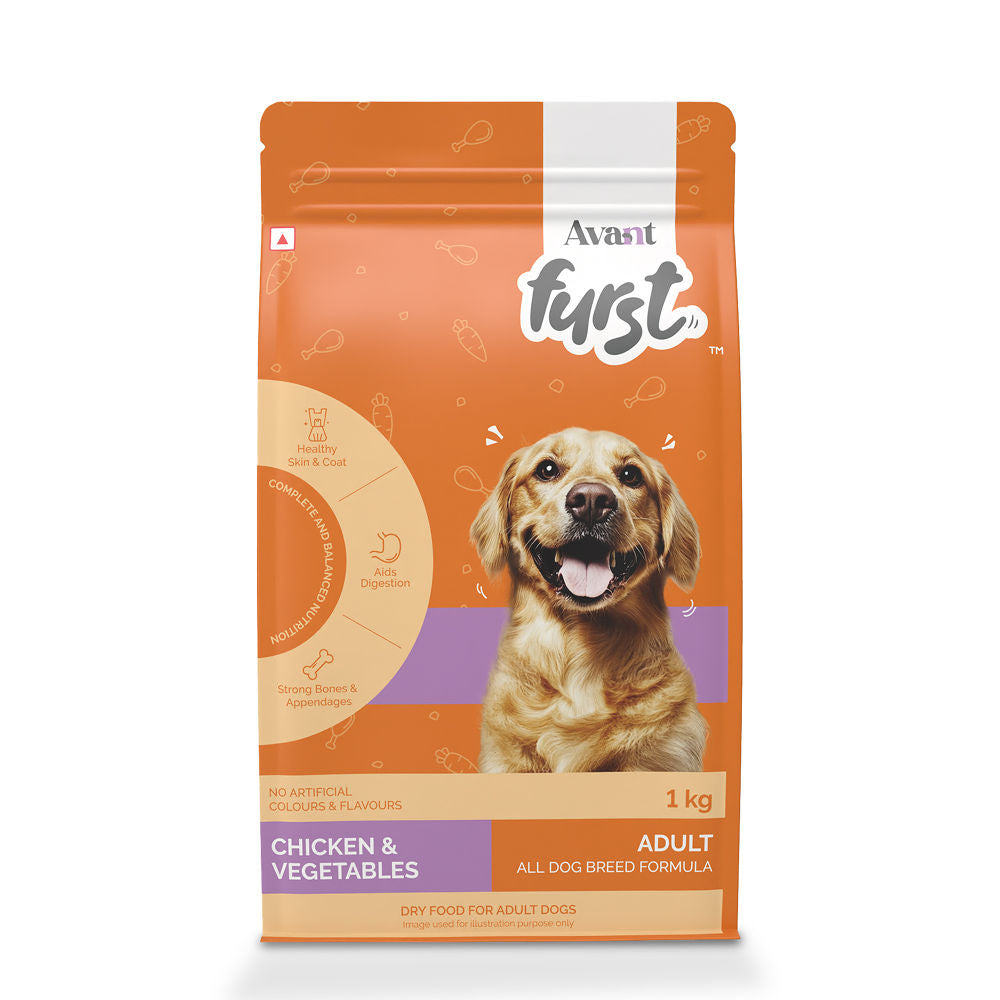 avant-furst-chicken-and-vegetable-adult-dog-dry-food 1kg