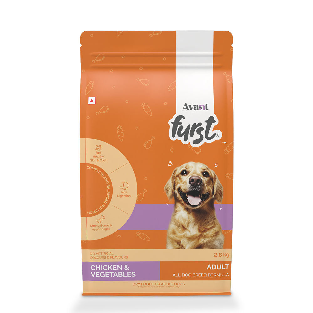 avant-furst-chicken-and-vegetable-adult-dog-dry-food 2.8kg