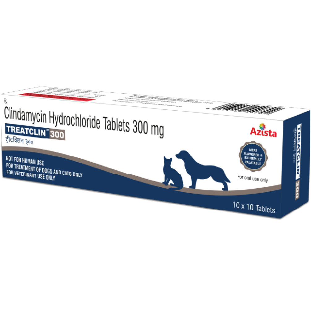 Azista Treatclin 300Mg Tablets For Dogs Cats