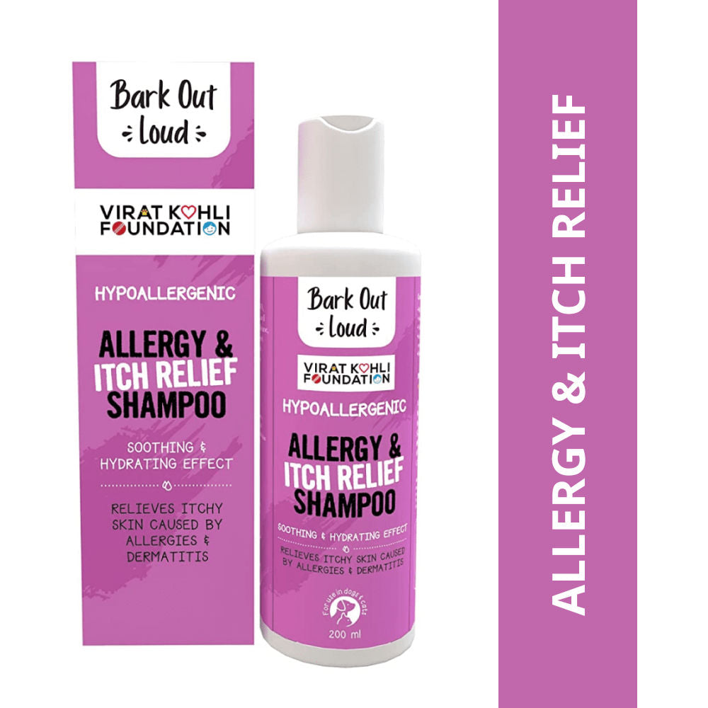 Bark Out Loud Allergy And Itch Relief Shampoo For Dogs And Cats