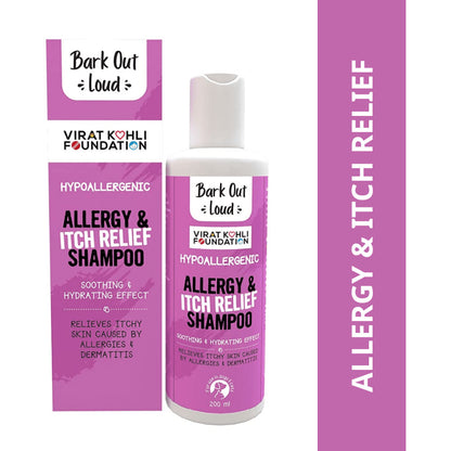 Bark Out Loud Allergy And Itch Relief Shampoo For Dogs And Cats