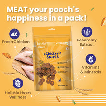 Bark Out Loud By Vivaldis Chicken Swirls Dog Treats - Image 2