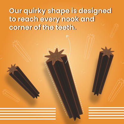 Bark Out Loud by Vivaldis Dental Sticks Dog Treats — detail shot