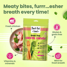 Bark Out Loud By Vivaldis Gluten Free Chicken Dental Sticks Dog Treats - Image 2