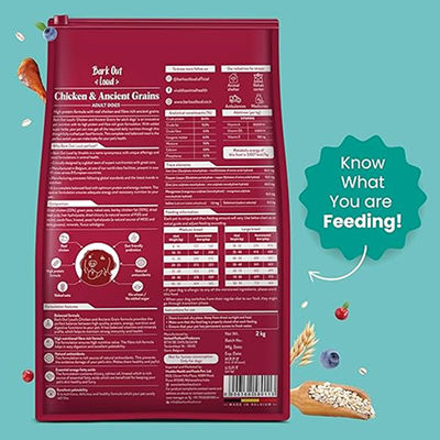 Bark Out Loud Chicken & Ancient Grains Adult Dog Dry Food — side view