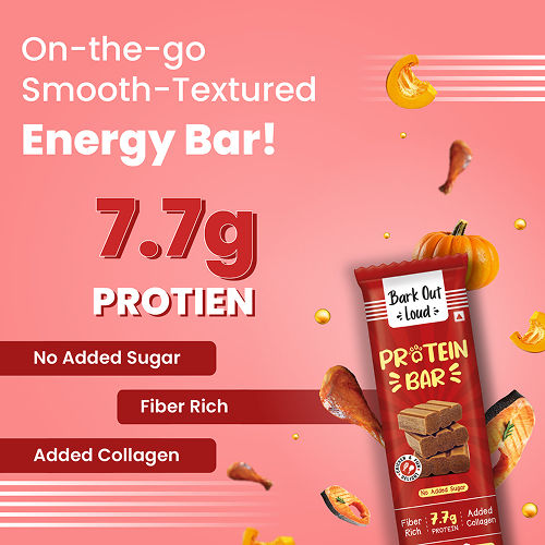 Bark Out Loud Collagen Protein Bar Chicken Fish Treat For Dogs - Image 2
