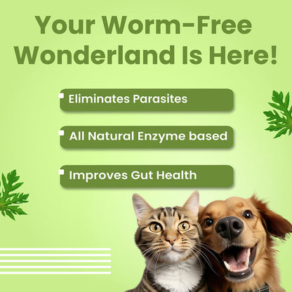 Bark Out Loud En Dewor Deworming Solution Tablets for Dogs and Cats — side view