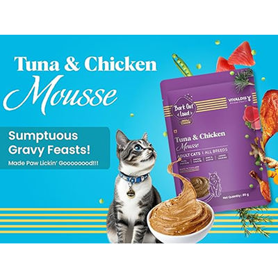 Bark Out Loud Fresh Tuna & Chicken Mousse Cat Wet Food — back view
