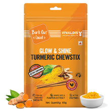 Bark Out Loud Glow And Shine Turmeric Chew Stix For Dogs Cats