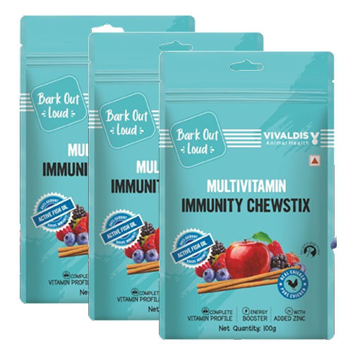 Bark Out Loud Immunity Multi Vitamin Chew Stix for Dogs and Cats — image 6