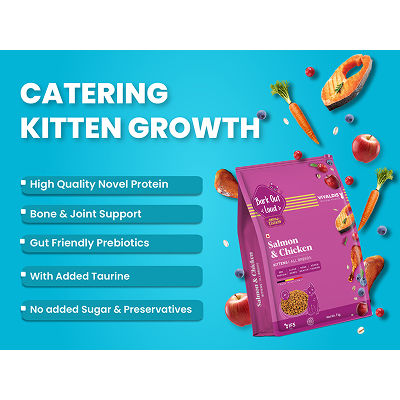 Bark Out Loud Salmon And Chicken Kitten Dry Food Bgb - Image 3