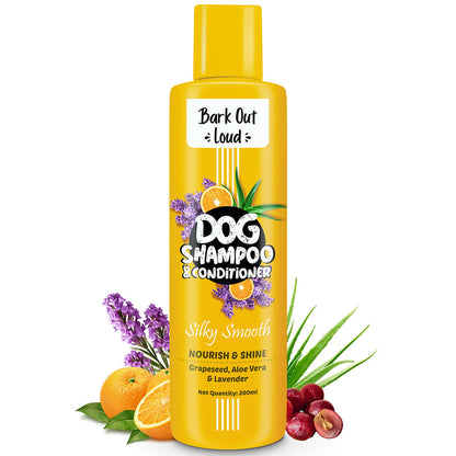 Bark Out Loud Silky Smooth Shampoo Conditioner