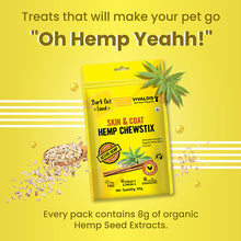 Bark Out Loud Skin Coat Hemp Chew Stix For Pets - Image 2