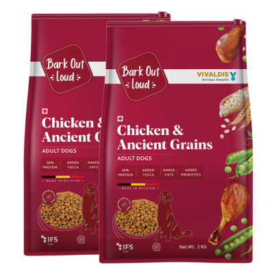 bark-out-loud-chicken-ancient-grains-adult-dog-dry-food 4kg (2x2kg)