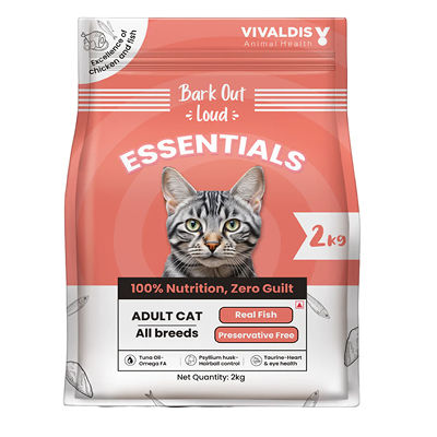 Bark Out Loud Essentials Real Fish Adult Cat Dry Food — image 6