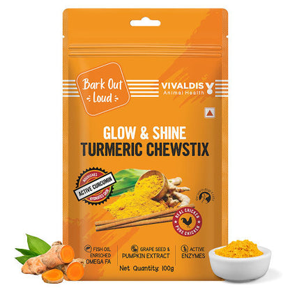 bark-out-loud-glow-and-shine-turmeric-chew-stix-for-dogs-cats 100g