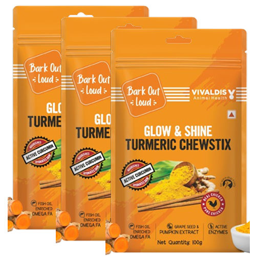 Bark Out Loud Glow and Shine Turmeric Chew Stix for Dogs and Cats — image 6