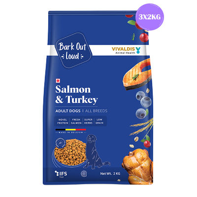 bark-out-loud-salmon-turkey-adult-dog-dry-food 6kg (3x2kg)