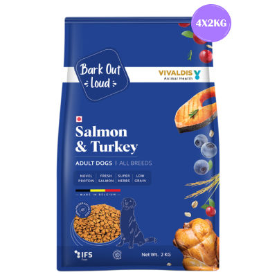 bark-out-loud-salmon-turkey-adult-dog-dry-food 8kg (4x2kg)