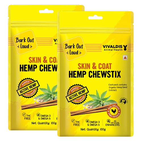 bark-out-loud-skin-coat-hemp-chew-stix-for-pets 2x100g