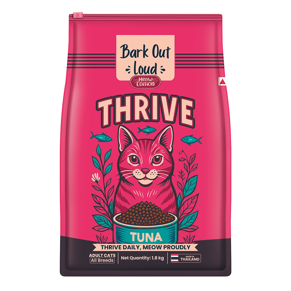 Bark Out Loud Thrive Tuna Flavour Adult Cat Dry Food