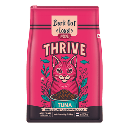 Bark Out Loud Thrive Tuna Flavour Adult Cat Dry Food