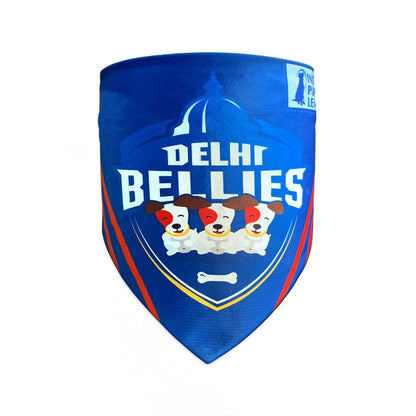 Barkbutler Delhi Bellies Bandana for Dogs | Indian Pet League — detail shot