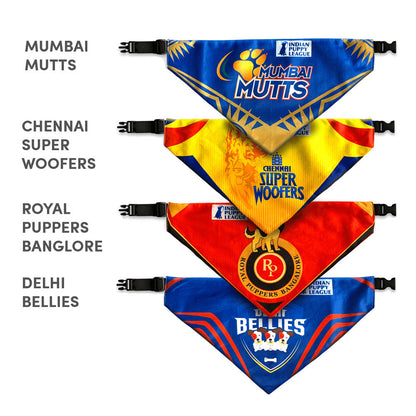 Barkbutler Mumbai Mutts Bandana for Dogs | Indian Pet League — detail shot