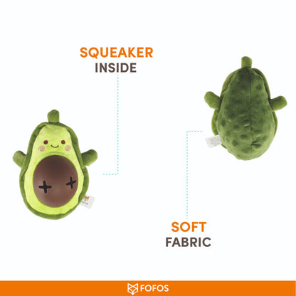 Barkbutler x Fofos Avocado Treat Toy for Dogs | For Medium Chewers — in use