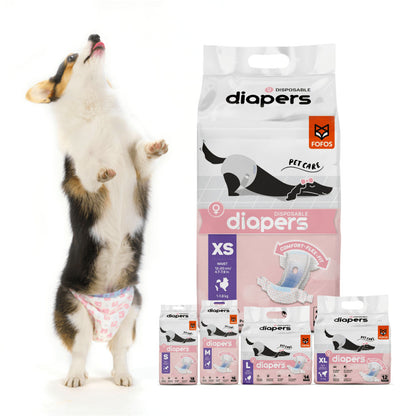 Barkbutler x Fofos Diaper for Female Dogs (25x33cm)