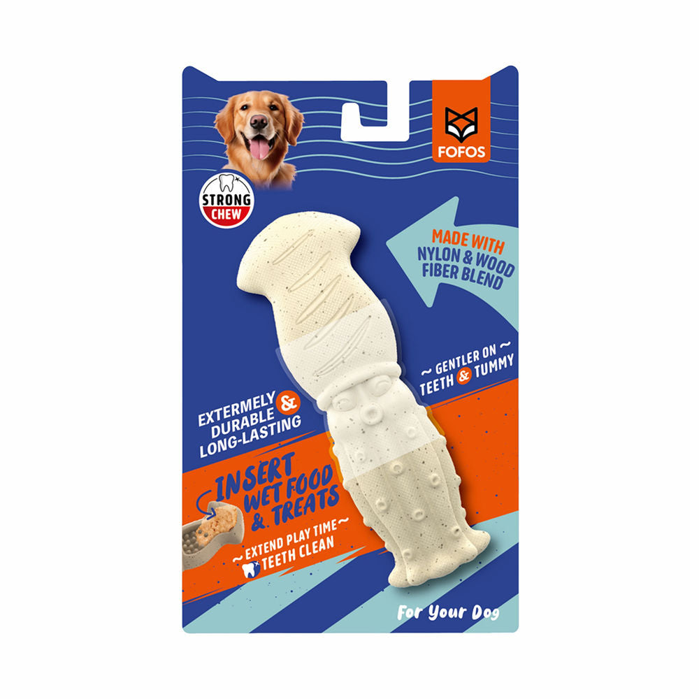 Fofos Durable Sea Bass Chew Toy For Dogs