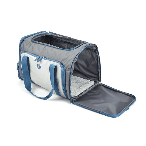 Barkbutler x Fofos Expandable Foldable Carrier for Dogs and Cats — back view