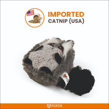 Fofos Floppy Crinkle Raccoon Catnip Toy For Cats - Image 3