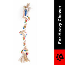 Fofos Flossy Three Knots Rope Toy For Dogs - Image 2