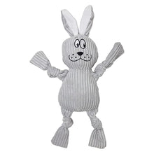 Fofos Fluffy Rabbit Toy For Dogs Grey