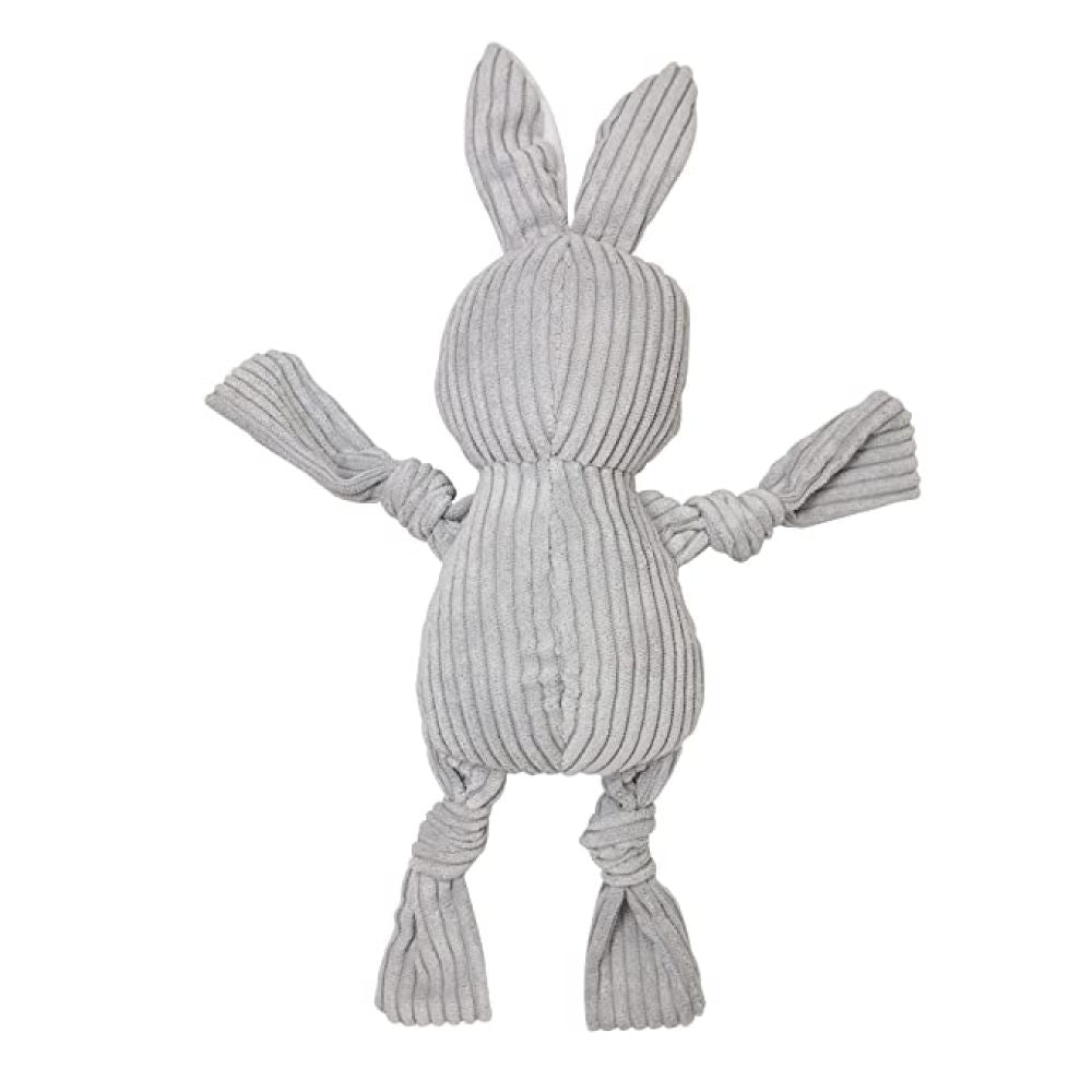 Barkbutler x Fofos Fluffy Rabbit Toy for Dogs — detail shot