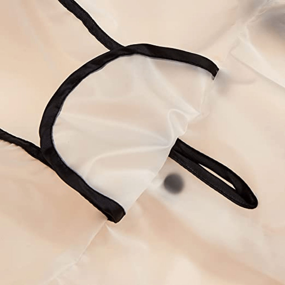 Fofos Four Leg Raincoat For Pets Black - Image 2