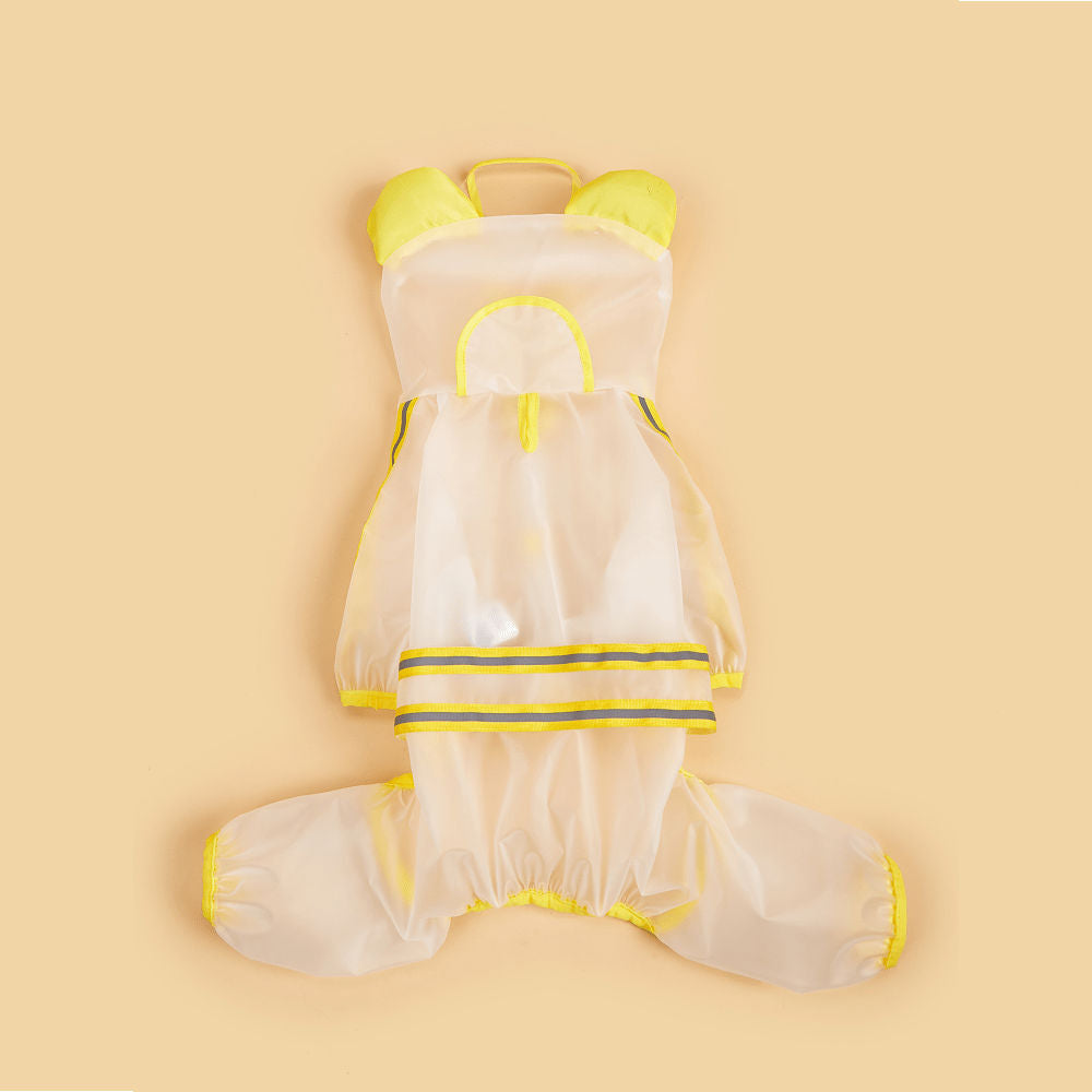 Fofos Four Leg Raincoat For Dogs Yellow - Image 4