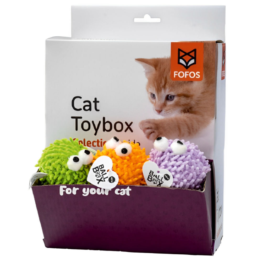 Barkbutler X Fofos Geek Ball Chew Toy For Cats