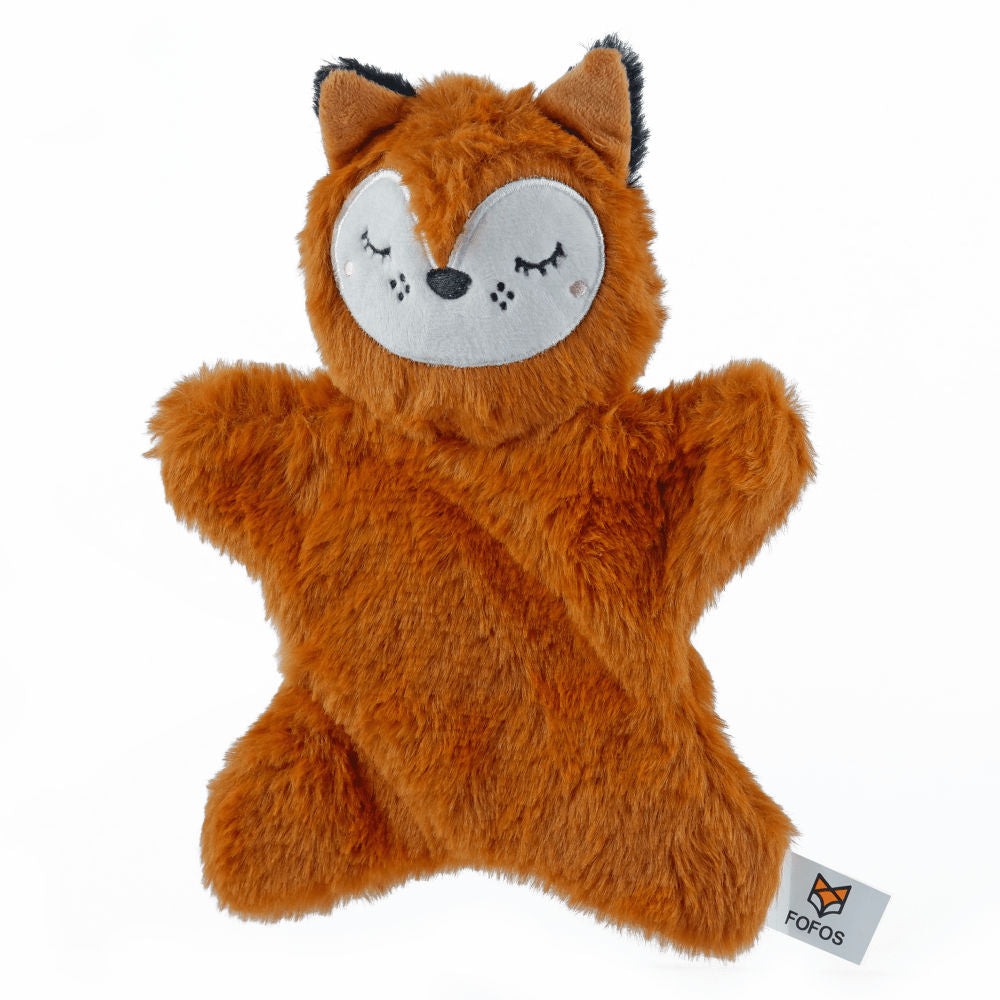 Fofos Glove Plush Fox Toy For Dogs