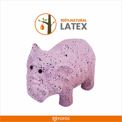 Barkbutler x Fofos Latex Elephant Squeaky Toy for Dogs — detail shot