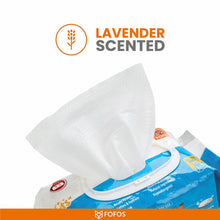 Fofos Lavender Scented Cleaning Wipes For Pets - Image 3