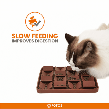 Barkbutler x Fofos Licking Mat for Dogs and Cat — back view