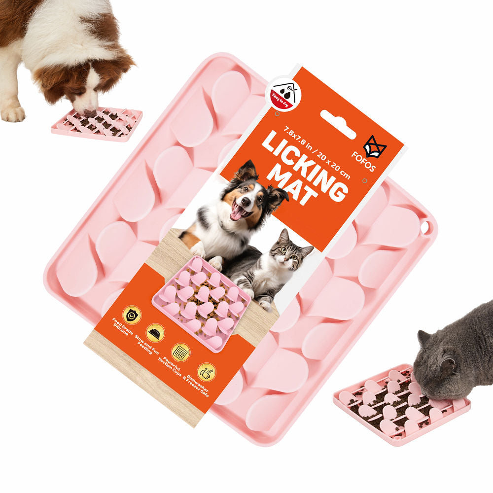 Barkbutler x Fofos Licking Mat for Dogs and Cat — side view